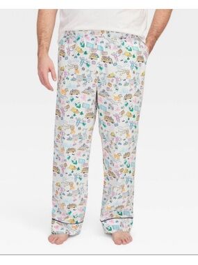 Target x Roller Rabbit Men’s Roadtrip Boxer Pajama Pants XL NWOT Campers & Buses